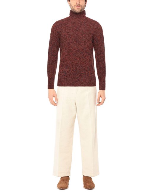 Drumohr Red Turtleneck for men