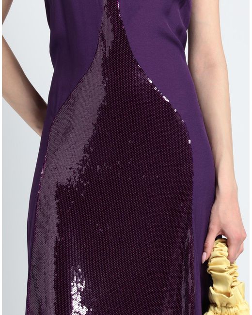 BCBGMAXAZRIA Purple Maxi Dress