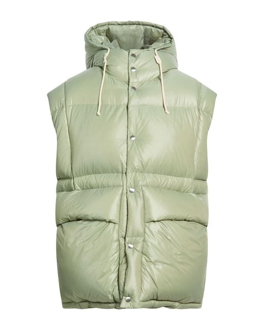 Jil Sander Green Gilet for men