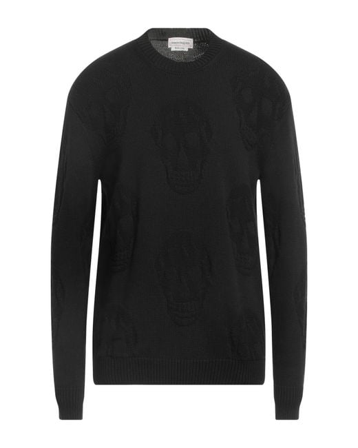 Pullover McQueen de hombre de color Black