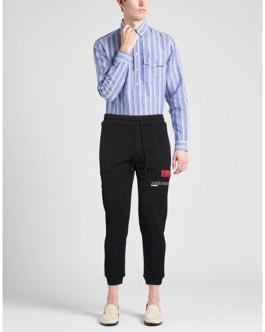 Paul & Shark Black Pants Cotton for men