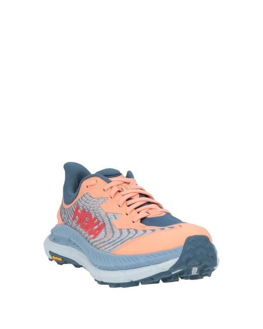 Hoka One One Blue Sneakers Textile Fibers