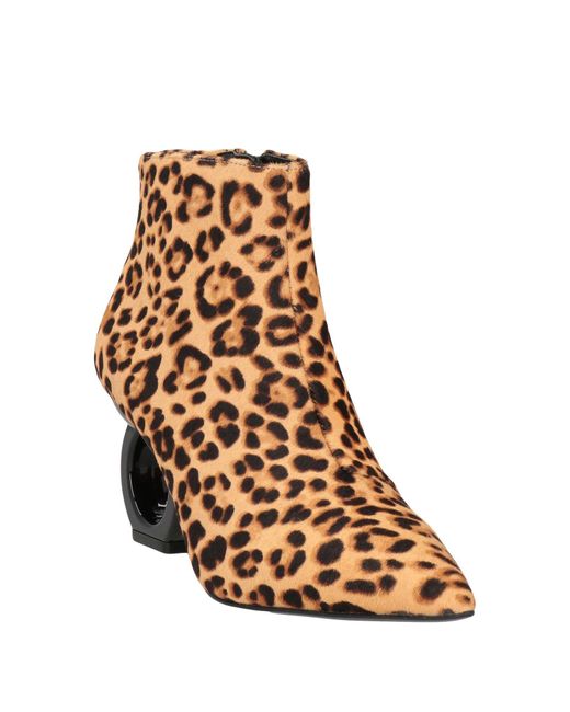 Kat Maconie Brown Ankle Boots Cow Leather