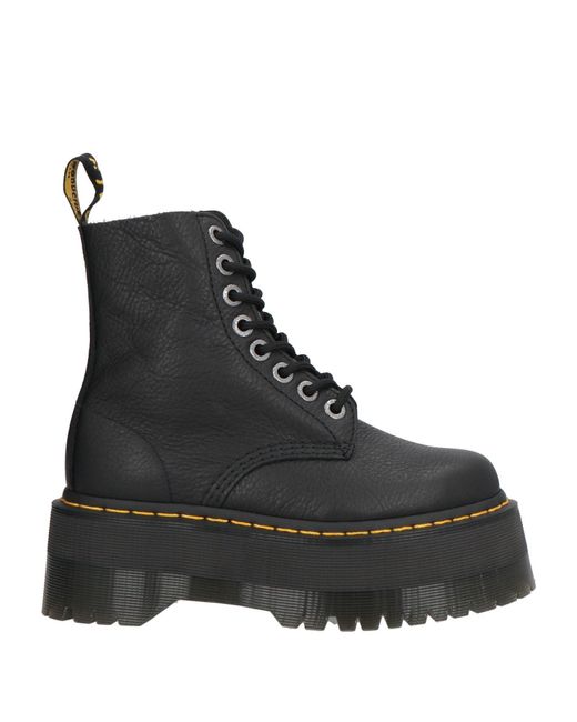 Dr. Martens Black Ankle Boots Leather