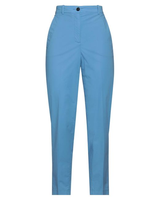 Incotex Blue Light Pants Cotton, Elastane