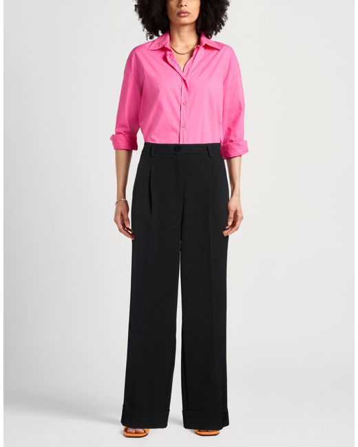 ViCOLO Black Pants Polyester, Elastane