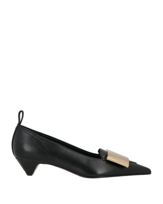 Lella Baldi Black Pumps
