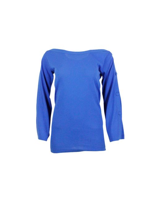 Pullover Malo en coloris Blue
