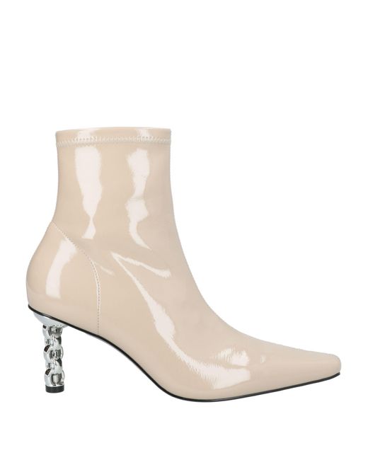 Kat Maconie White Ankle Boots Leather
