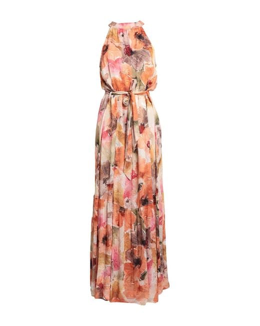 Guess White Maxi Dress Viscose
