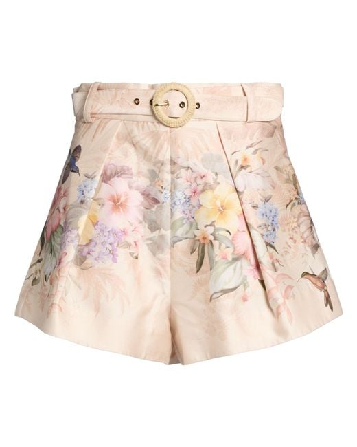 Zimmermann Natural Shorts & Bermuda Shorts