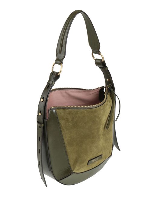 The Bridge Green Shoulder Bag