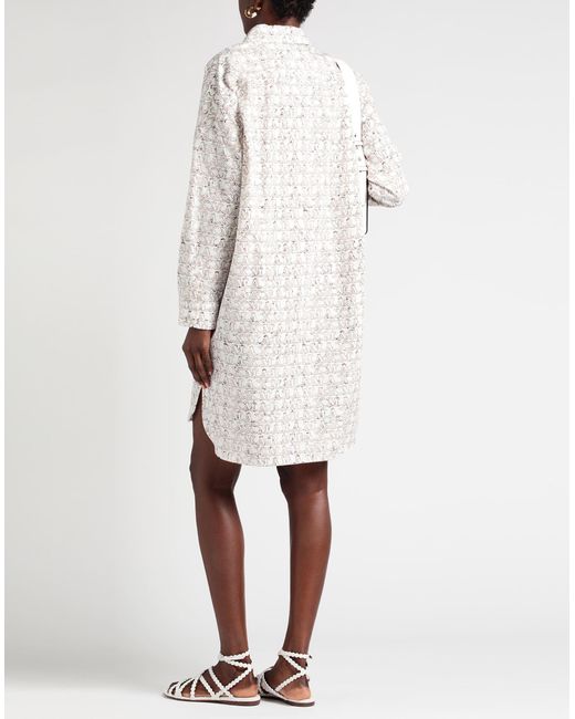 Max Mara White Mini Dress