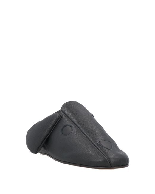 Thom Browne Black House Slipper for men