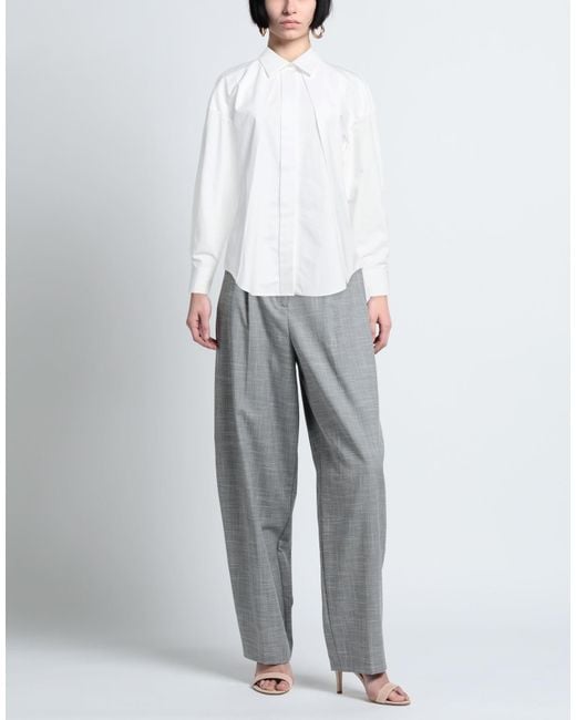 McQueen White Shirts