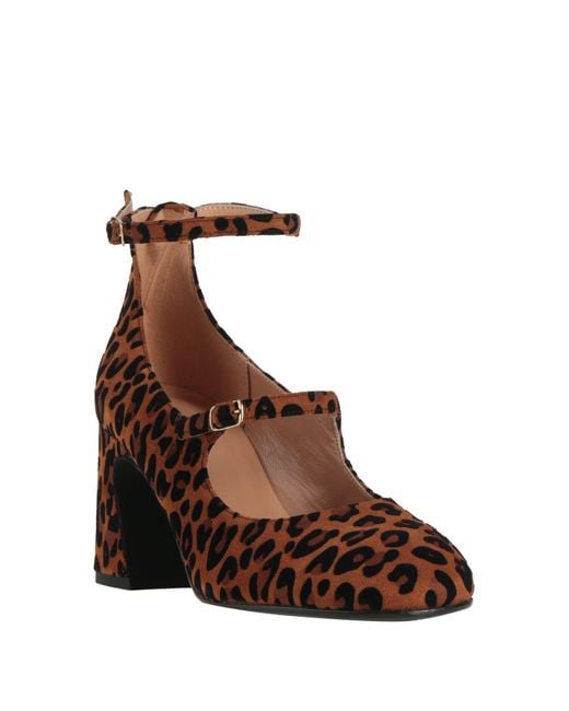 Status Brown Pumps