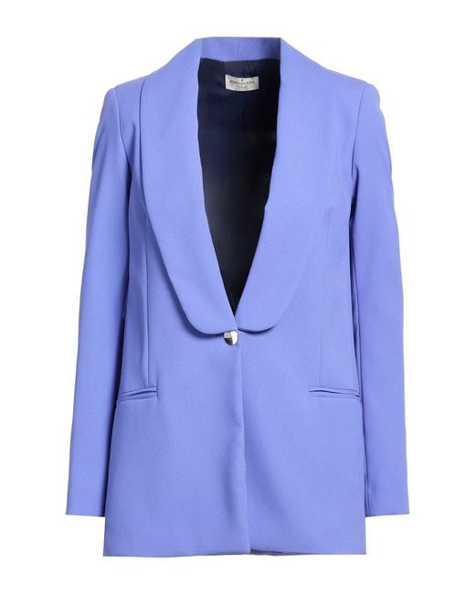Rebel Queen Blue Lilac Blazer Polyester