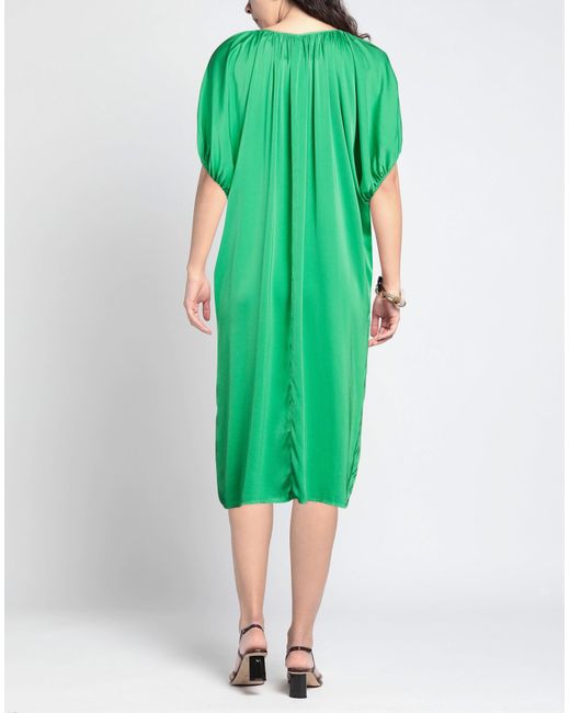 Vestido midi Momoní de color Green