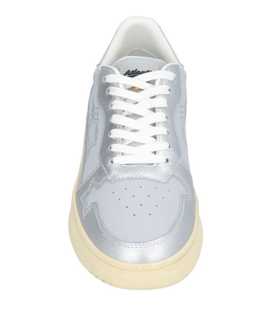 Atlantic Stars White Sneakers Leather