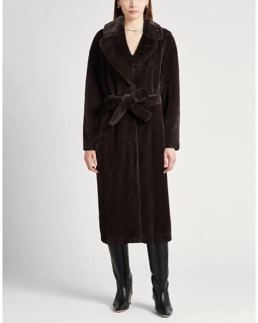 Herno Black Shearling & Teddy