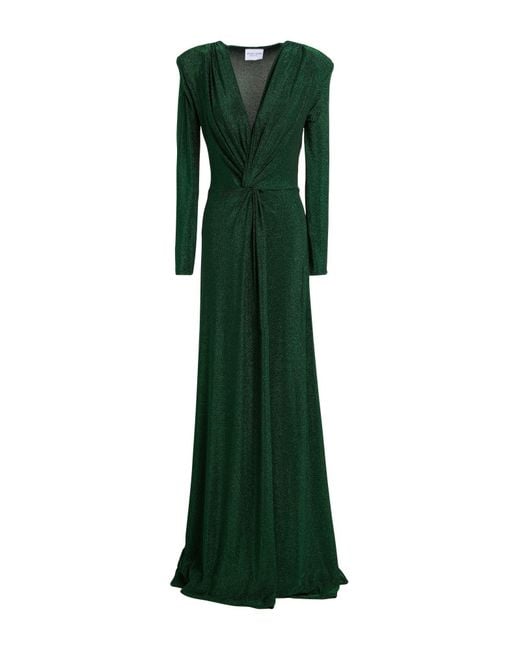 ATELIER LEGORA Green Maxi-Kleid