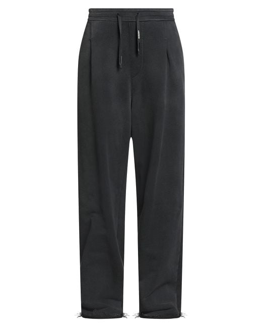 A PAPER KID Black Trouser for men