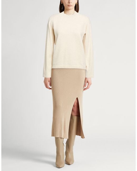 Pullover Moorer de color Natural