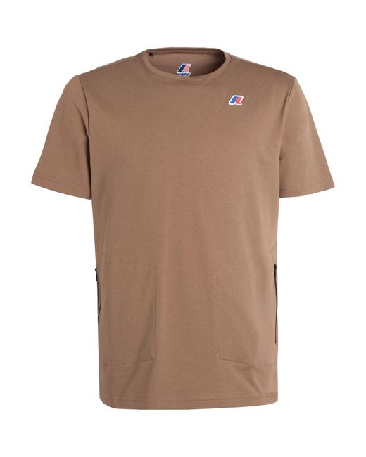 Camiseta K-Way de hombre de color Brown
