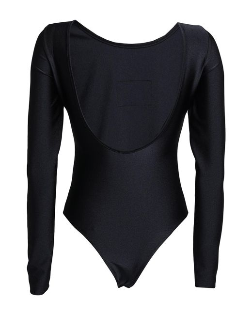 Versace Jeans Couture Blue Bodysuit Polyamide, Elastane