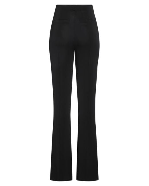 Jacquemus Black Pants Acetate, Polyamide, Elastane