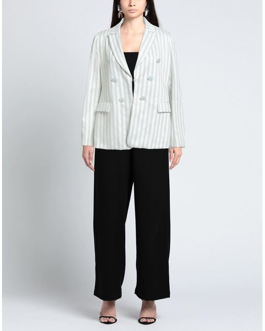 MARCIANO BY GUESS White Light Blazer Polyester, Viscose, Elastane