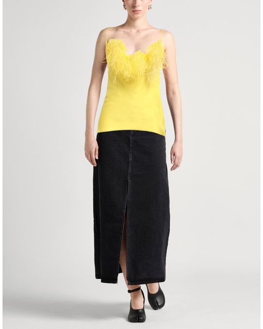 Top Marques'Almeida de color Yellow