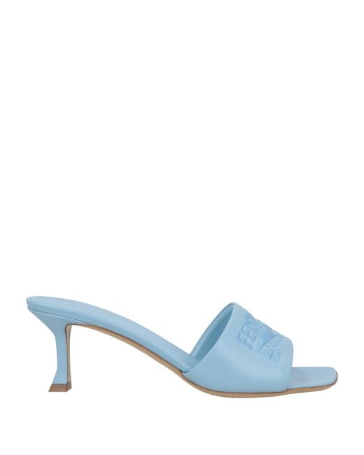 Ferragamo Blue Sandals