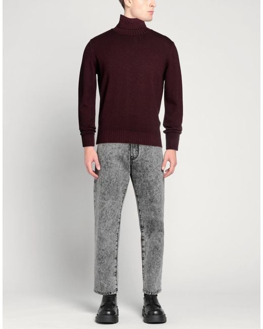 FILIPPO DE LAURENTIIS Red Turtleneck for men