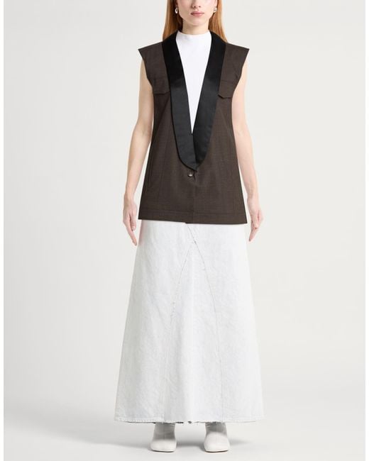 8pm Black Blazer Polyester, Wool, Elastane