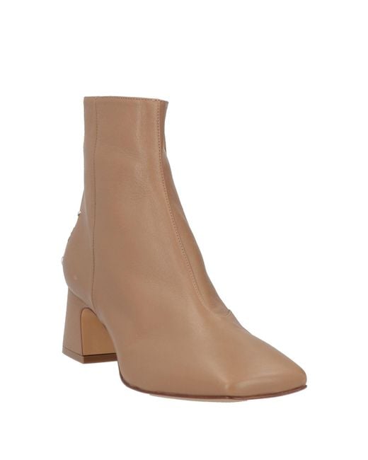 Maison Margiela Brown Ankle Boots