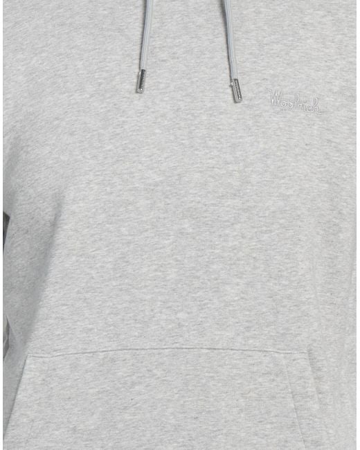 Sudadera Woolrich de hombre de color Gray