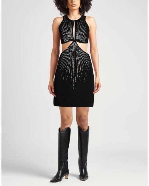 Amen Black Mini Dress
