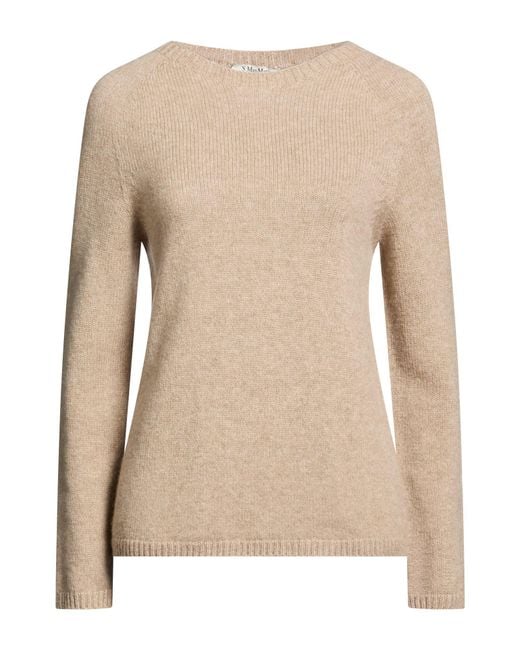 Max Mara Pullover Max Mara de color Natural