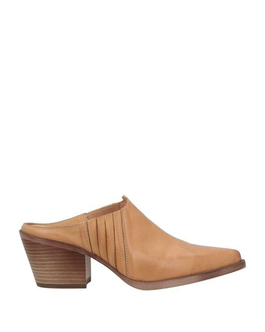 SOFIA MARE Brown Mules & Clogs