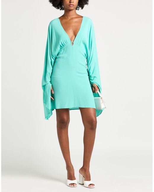 Semicouture Blue Mini Dresses