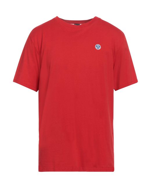 North Sails Red T-shirt for men