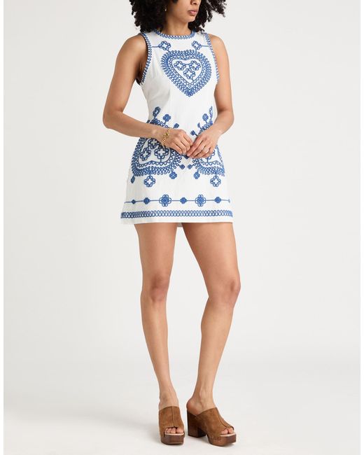 Maje Blue Mini Dress