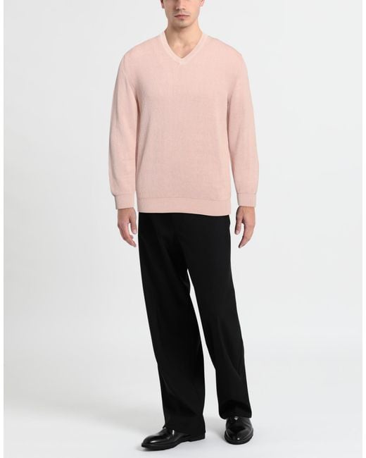 Boglioli Pink Jumper for men