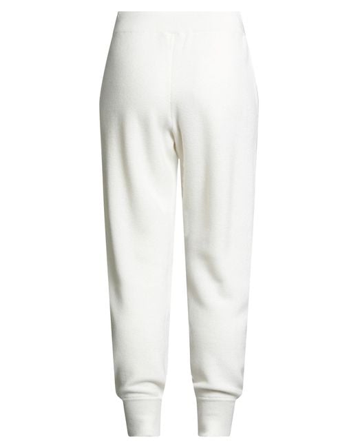 Brunello Cucinelli White Trouser