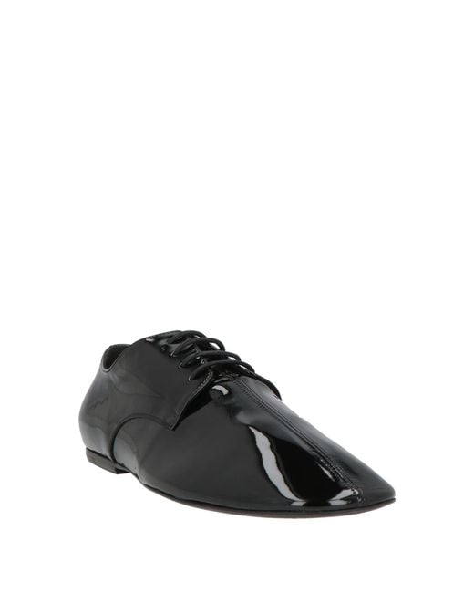 Dries Van Noten Black Lace-Up Shoes Leather for men