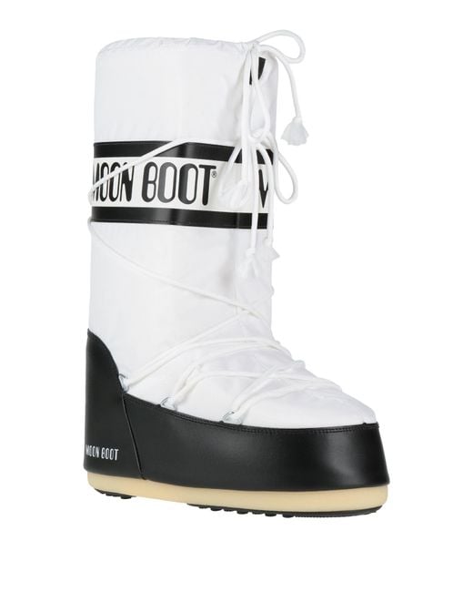 Moon Boot White Boot Polyamide, Pvc for men