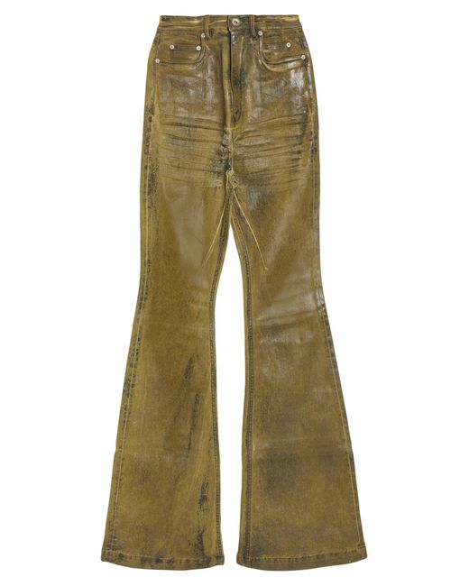 Rick Owens Green Jeans