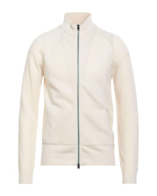 Jeordie's Strickjacke in White für Herren