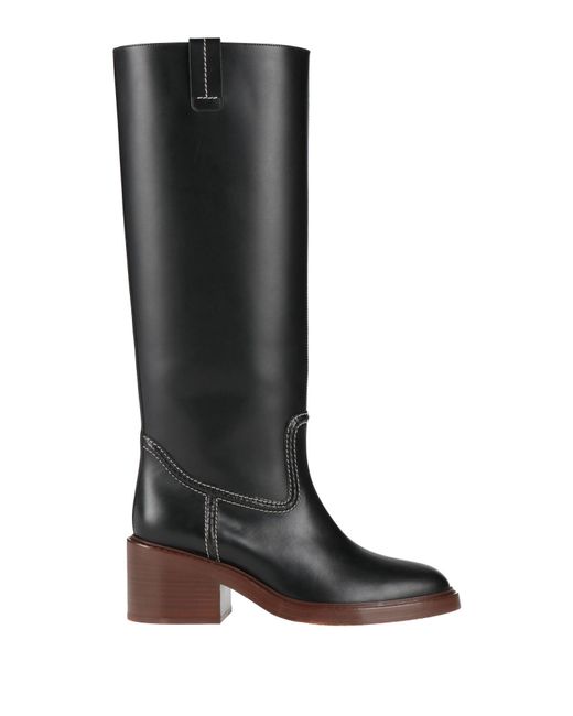 Chloé Black Boot Leather